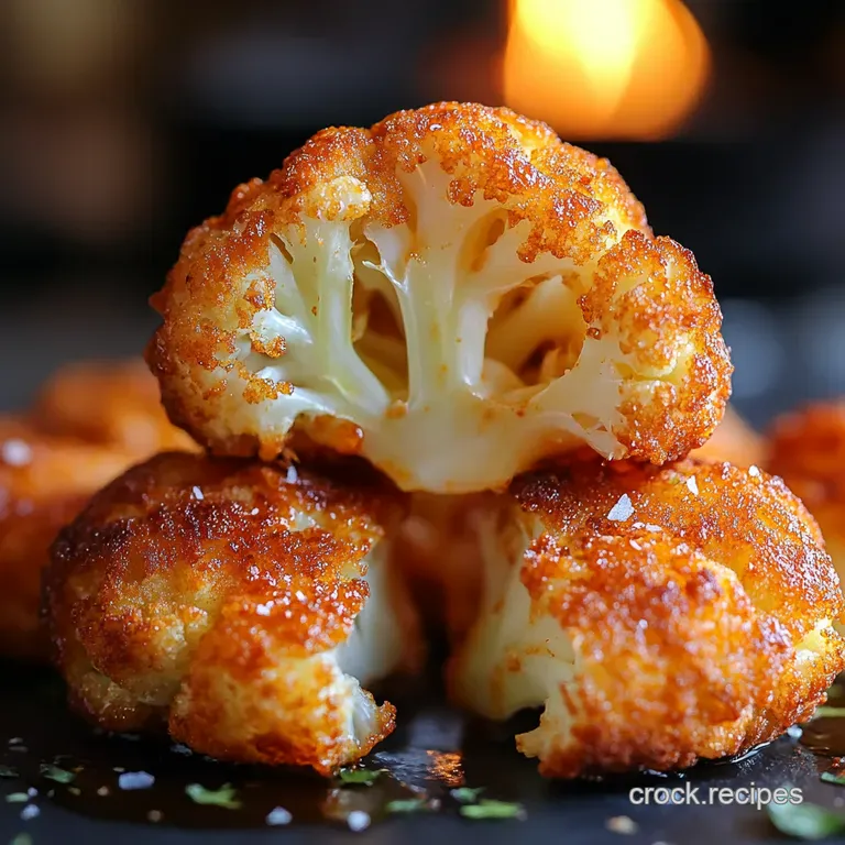 Ultimate Crispy Smoked Paprika Cauliflower Bites 7 Steps
