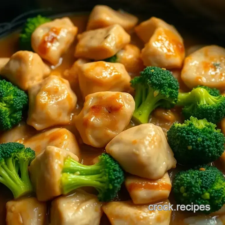 Ultimate Crockpot Chicken and Broccoli Delight