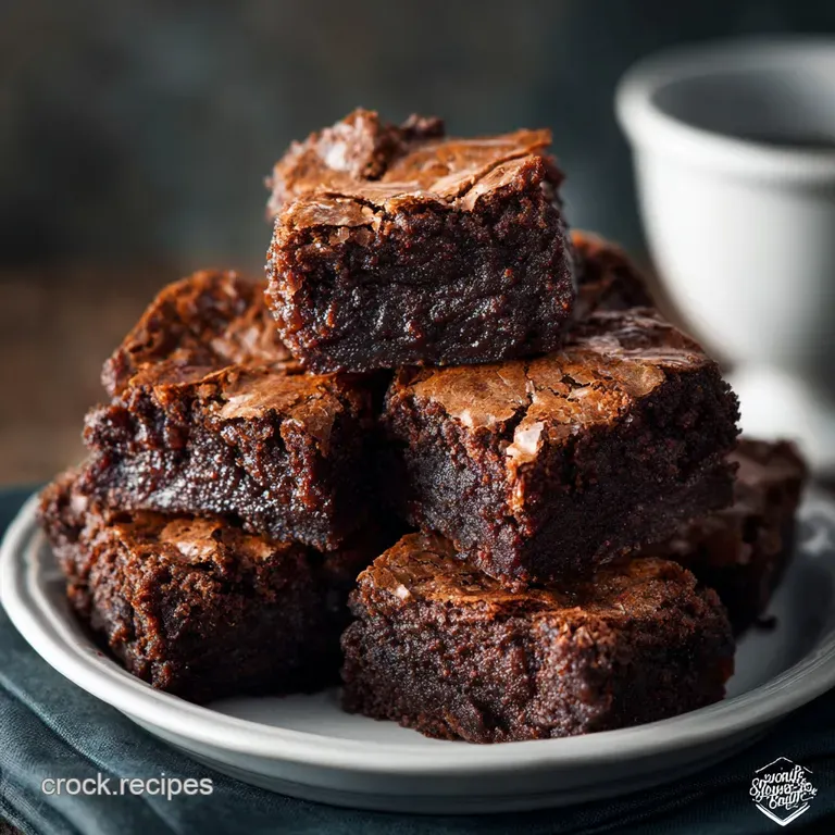 The Ultimate Fudgy Brownie Crinkled Top Classic