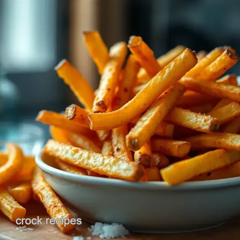 Ultimate Homemade Crispy Fries