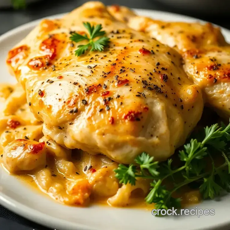 Ultimate Oven-Baked Ranch Chicken presentation