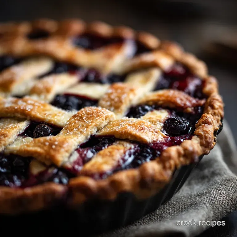 The Great British Summer Blueberry Blackberry Pie Perfection