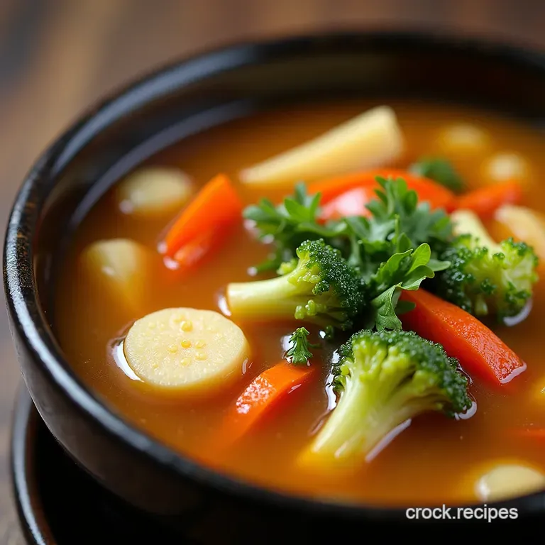 The Golden Broth Umami Bomb Chinese Vegetable Soup