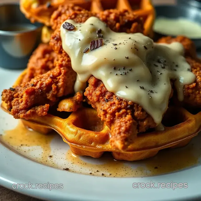 Uptown' s Chicken and Waffles: A Soulful Brunch Delight presentation
