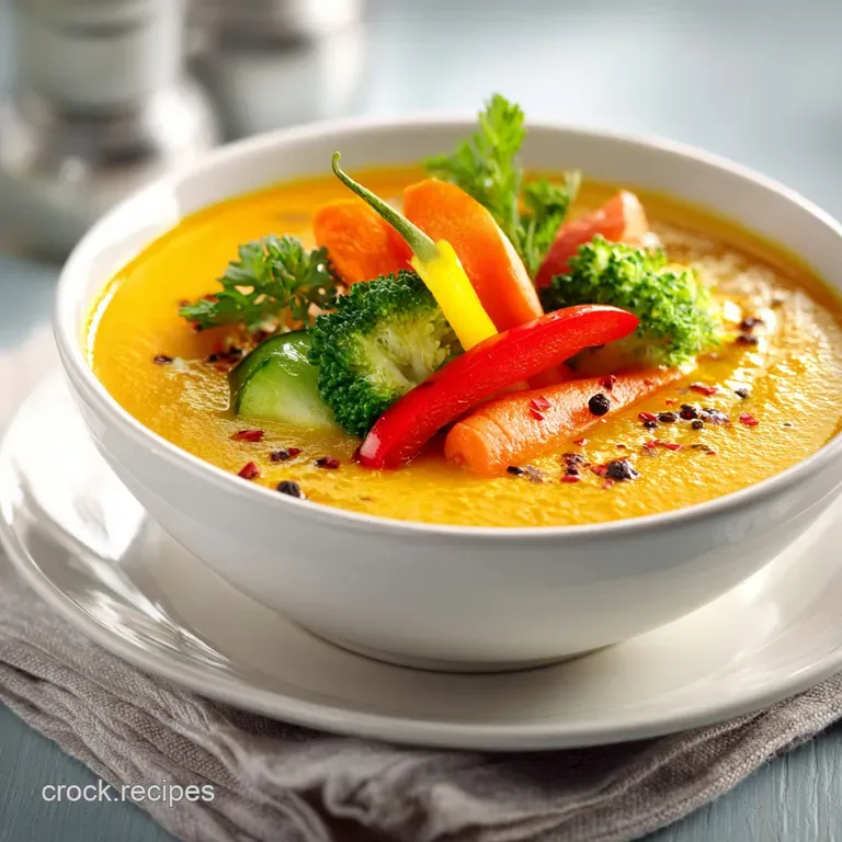 Vegetable Weight Loss Soup: Fresh and Energizing