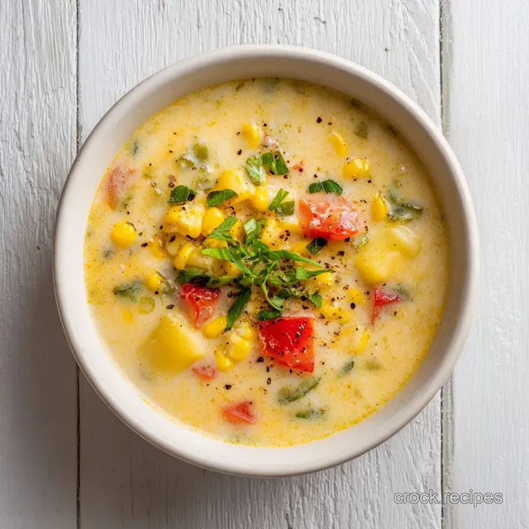Corn Chowder: Velvety and Naturally Sweet