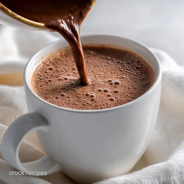 Hot Chocolate Mix: Deep Dark Velvety Recipe presentation