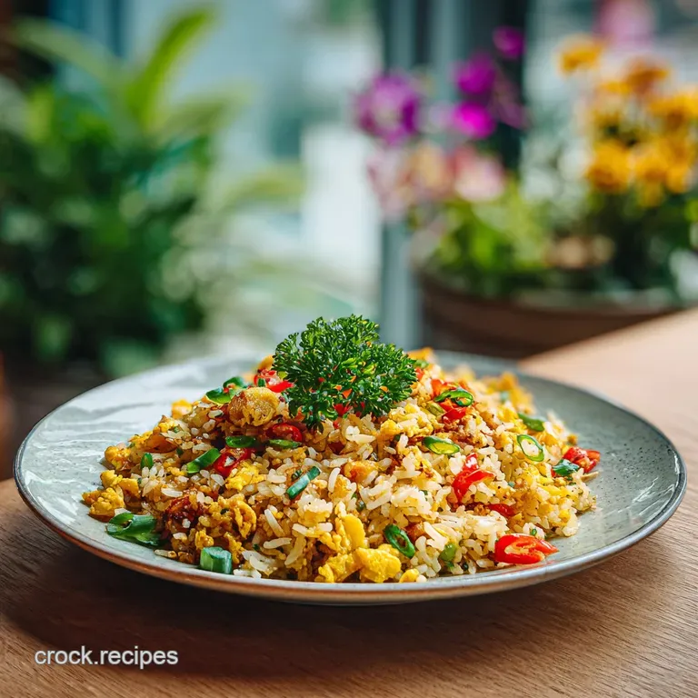 Vibrant Street Style Fried Rice