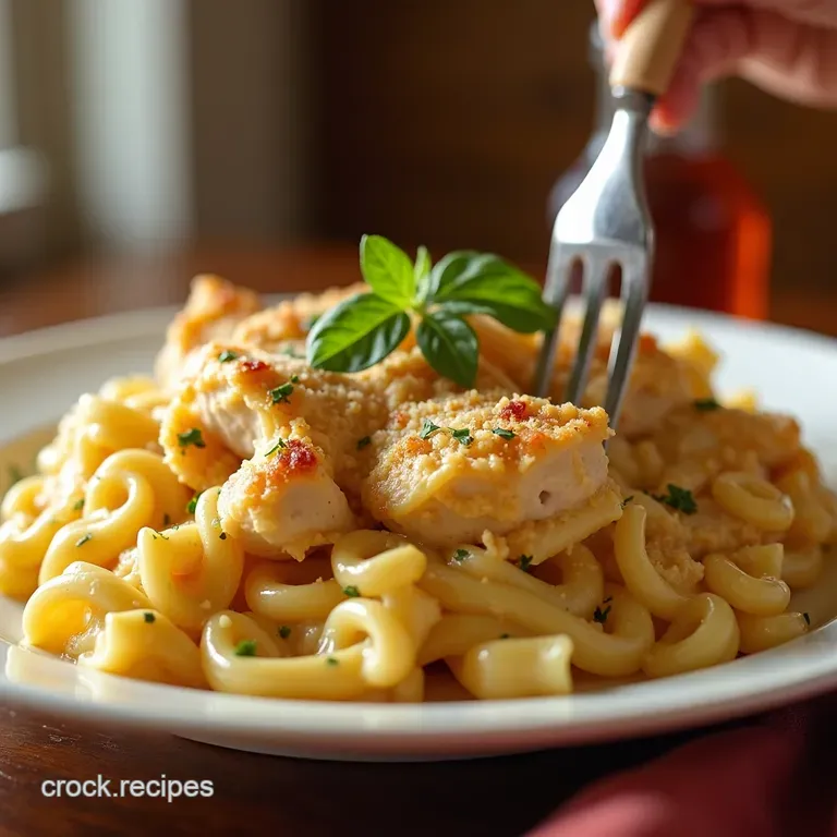 Weeknight Winner Easy Chicken Tetrazzini presentation