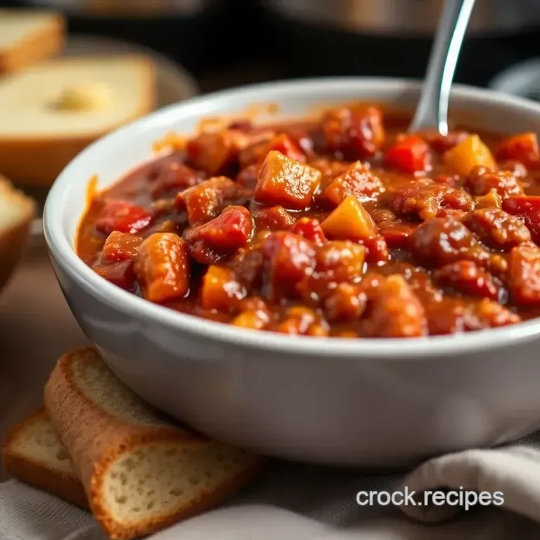 Weeknight Winner: Instant Pot Chili presentation