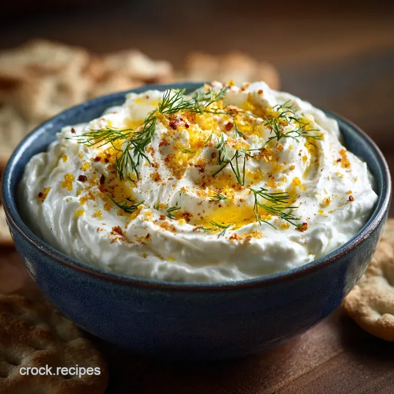Homemade Dip Recipes: Creamy Whipped Feta Perfect for Party