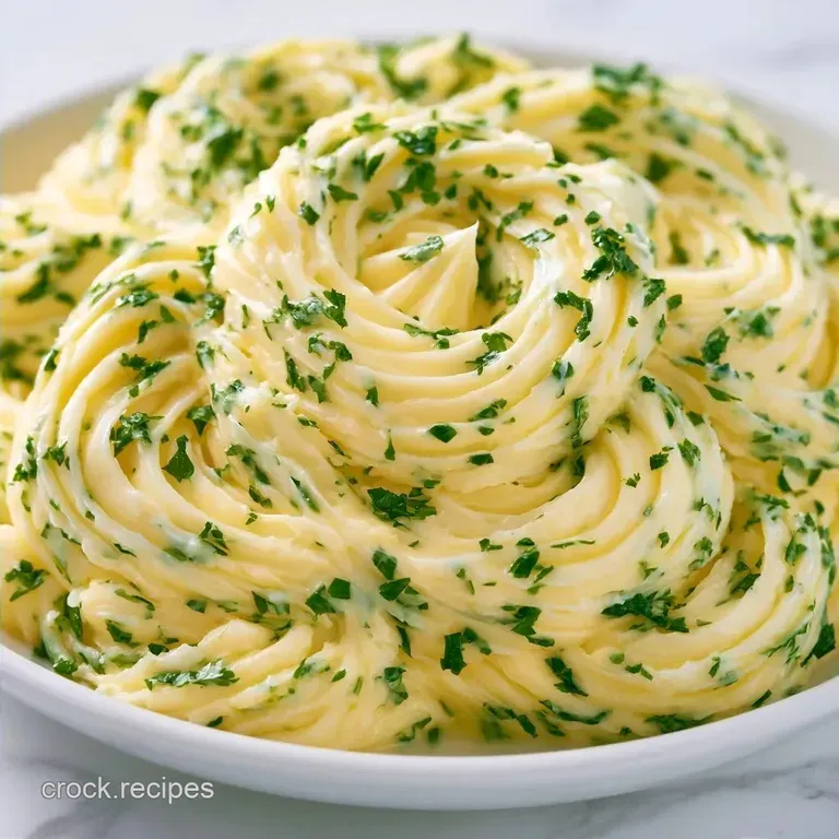 Fluffy Whipped Herb Butter