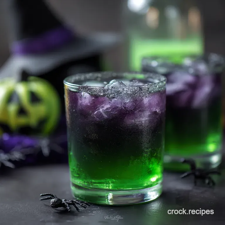 Witches Brew Easy Halloween Drink Recipes NonAlcoholic