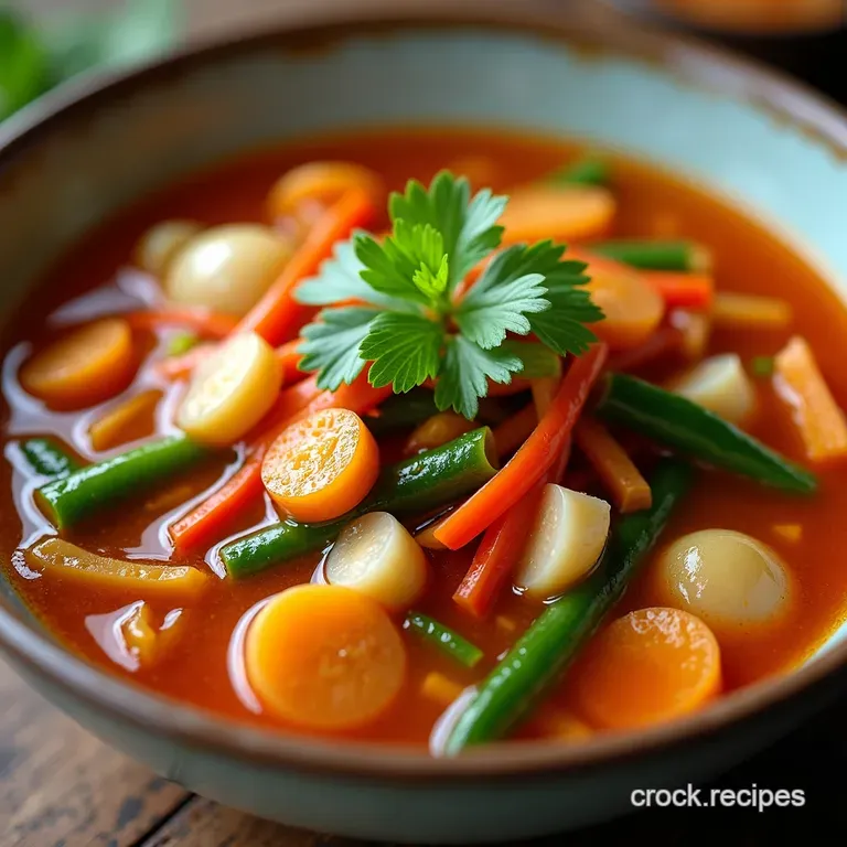 Wok This Way Chinese Vegetable Soup