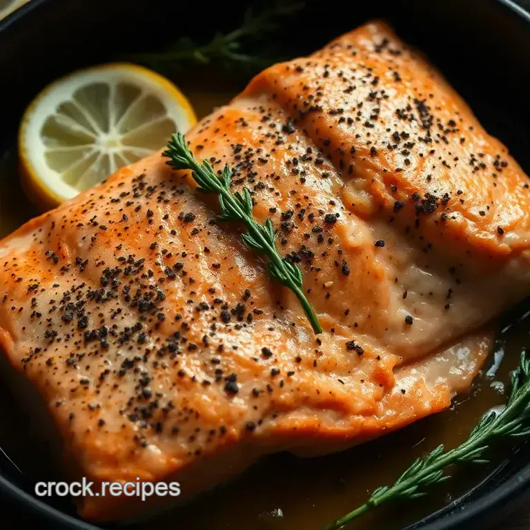 Zesty Baked Lemon Pepper Salmon