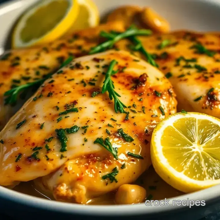 Zesty Lemon-Herb Marinated Chicken Breast