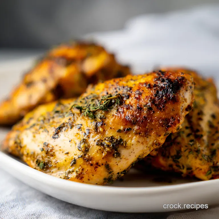 Easy Healthy Crock Pot Meals Zesty Lemon Herb Chicken