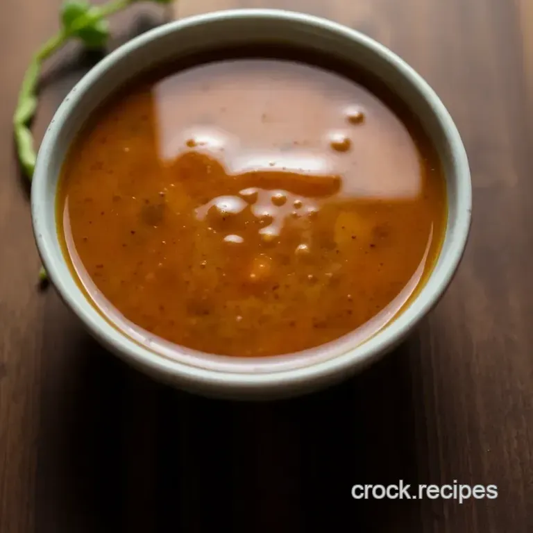 Zesty Soy Ginger Sauce: A Flavorful Asian Condiment presentation
