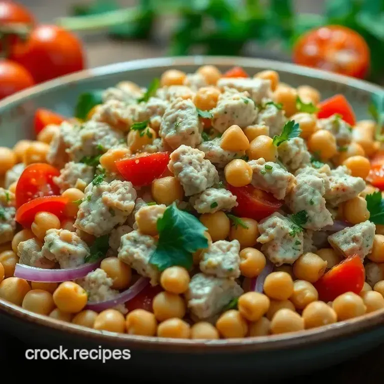 Zesty Tuna Salad with Chickpeas
