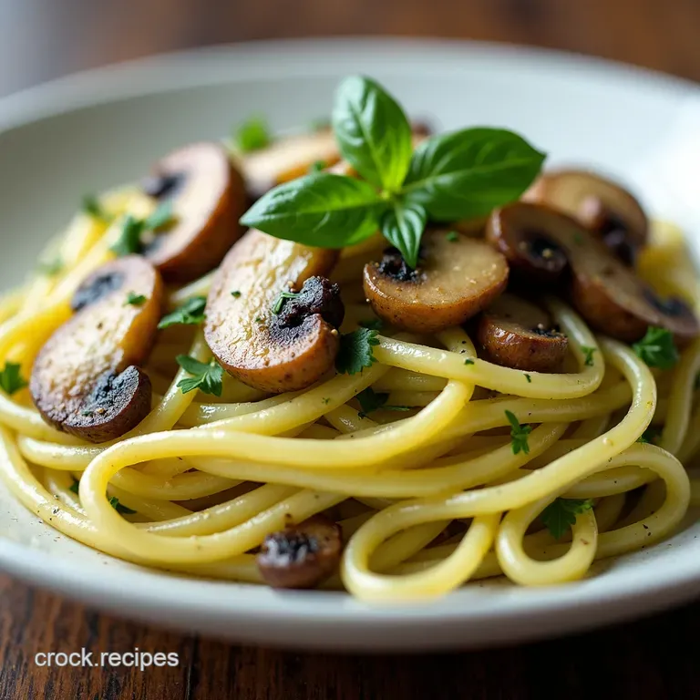 Zesty Zucchini Mushroom Pasta Primavera 30Minute Delight
