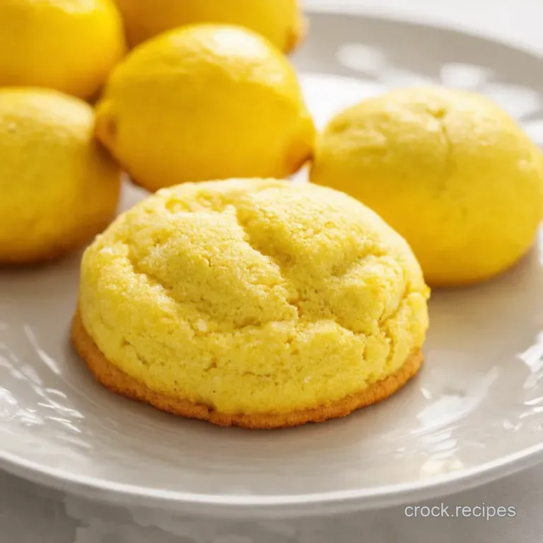 Zingy Lemon Meltaway Cookies