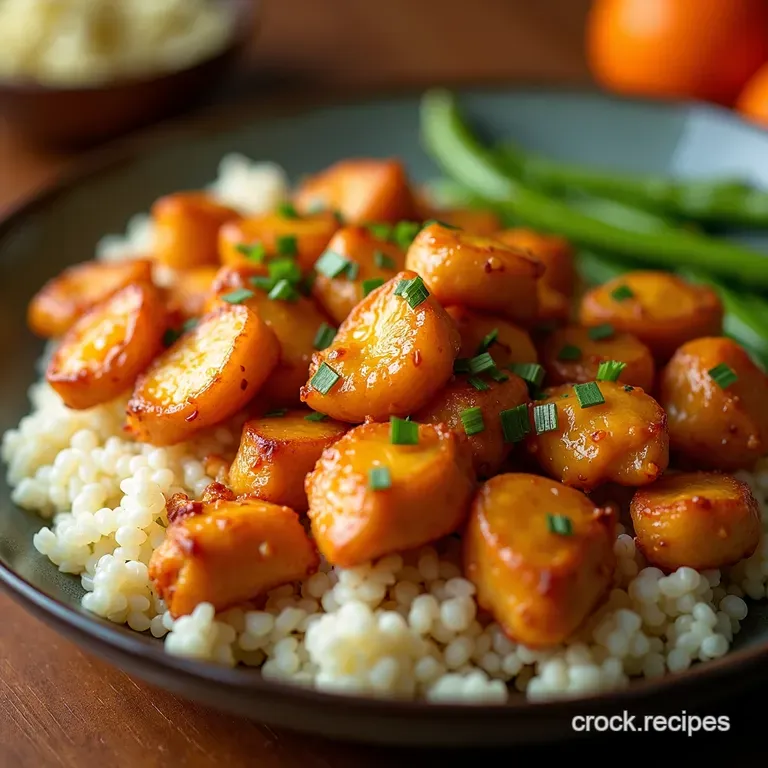 Zingy Orange Peel Chicken Better Than Takeaway presentation